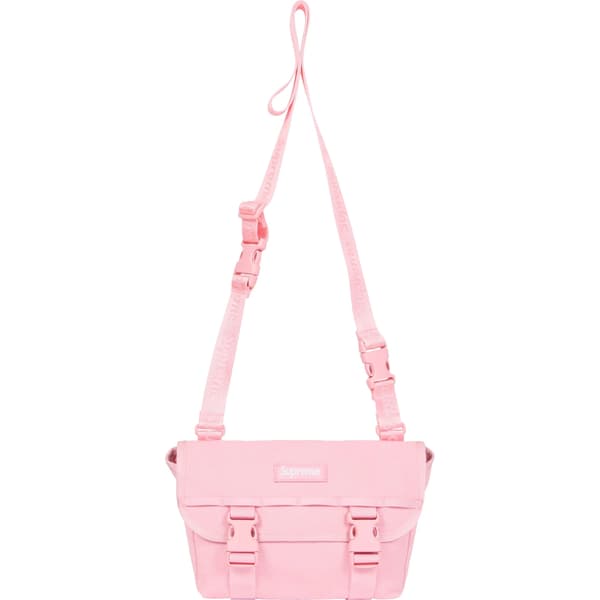 Supreme Mini Messenger Bag - Light Pink (front)