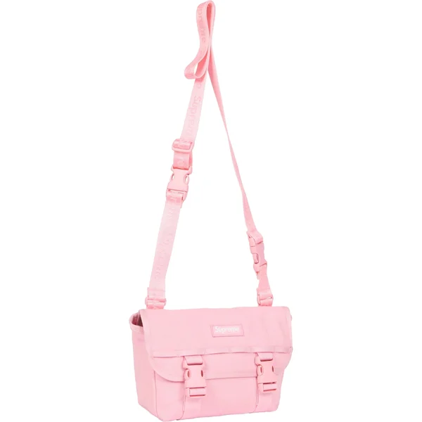 Supreme Mini Messenger Bag - Light Pink (front)