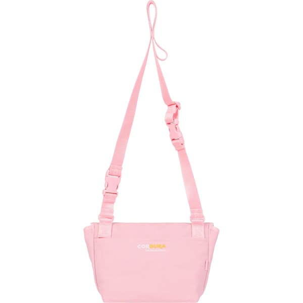 Supreme Mini Messenger Bag - Light Pink (front)
