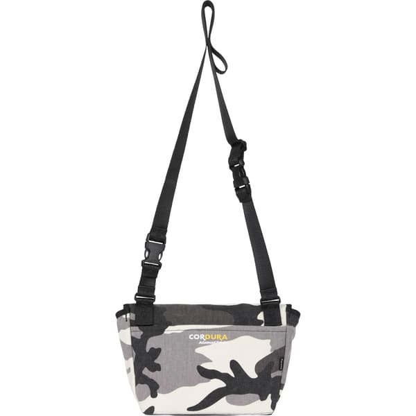 Supreme Mini Messenger Bag - Snow Camo (front)