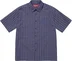 Supreme Mini Plaid S/S Shirt - Blue (front)