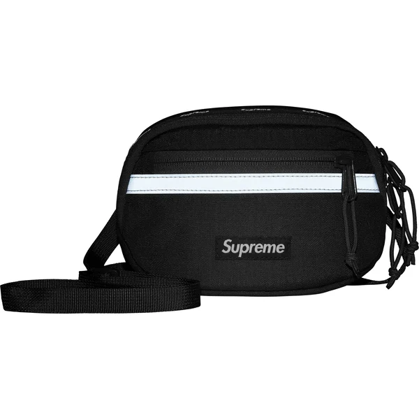 Supreme Mini Side Bag - Black (front)