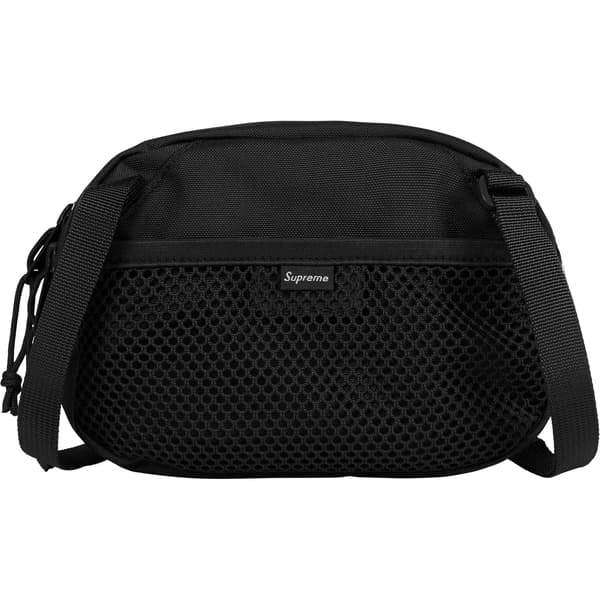 Supreme Mini Side Bag - Black (front)