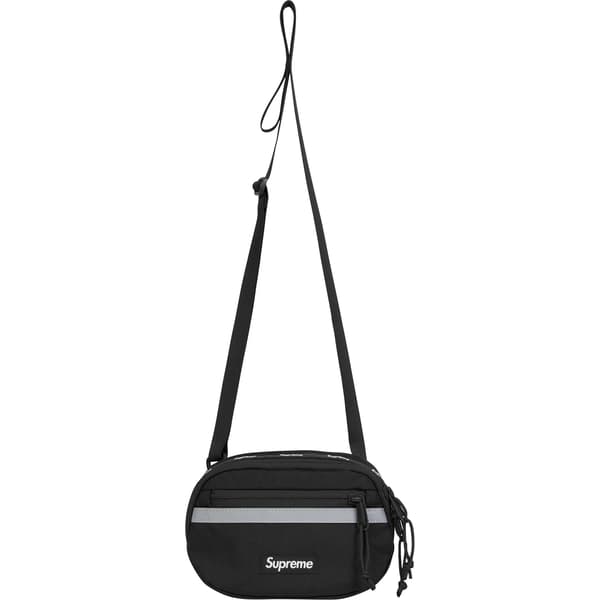 Supreme Mini Side Bag - Black (front)