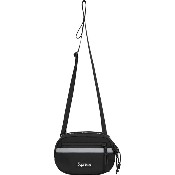 Supreme Mini Side Bag - Black (front)