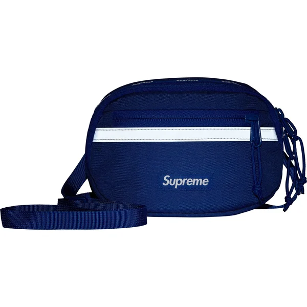 Supreme Mini Side Bag - Blue (front)