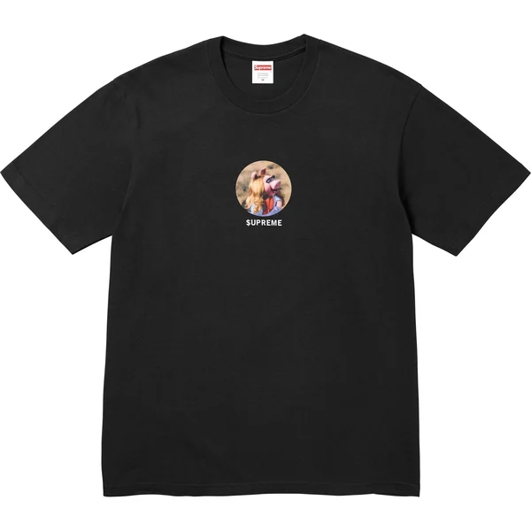 Supreme Miss Piggy Tee - Black (front)
