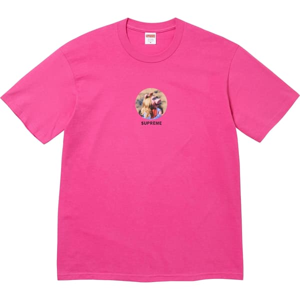Supreme Miss Piggy Tee - Fuchsia (front)