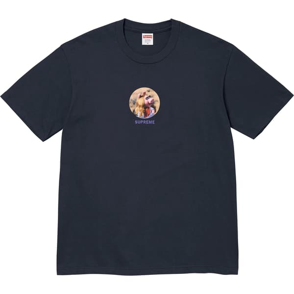 Supreme Miss Piggy Tee - Navy (front)