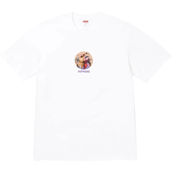 Supreme Miss Piggy Tee - White (front)