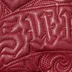 Supreme Mister Cartoon Embroidered Leather Jacket - Burgundy (front)