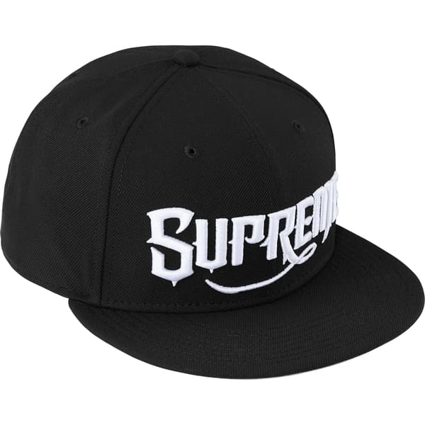 Supreme Mister Cartoon New Era - Black (front)