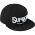 Supreme Mister Cartoon New Era - Black (front)
