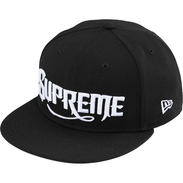 Supreme Mister Cartoon New Era - Black (front)