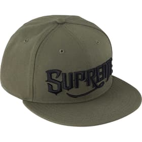 Supreme Mister Cartoon New Era Olive