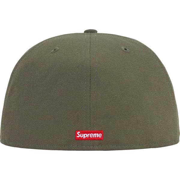 Supreme Mister Cartoon New Era - Olive (front)