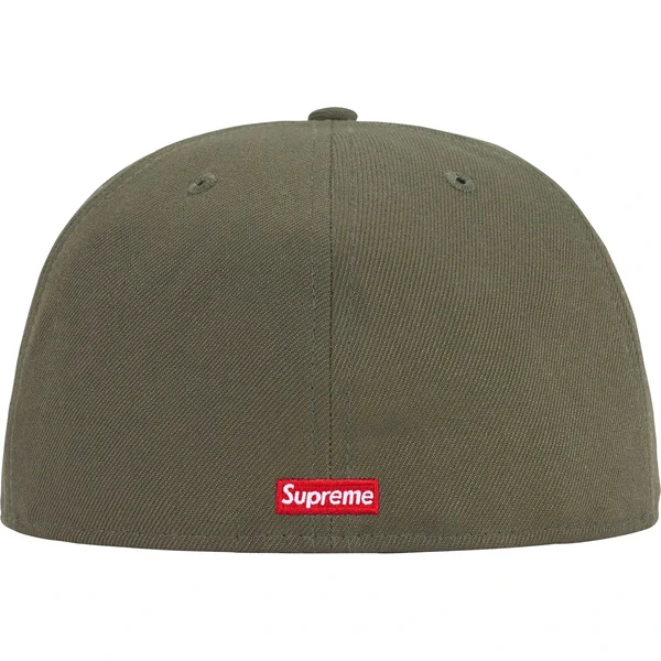 Supreme Mister Cartoon New Era - Olive (front)