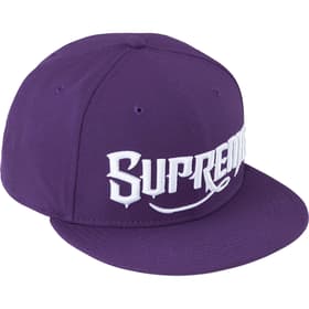 Supreme Mister Cartoon New Era Purple