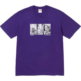 Supreme Mister Cartoon Pow Tee Purple