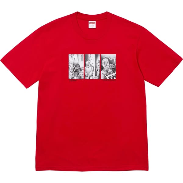Supreme Mister Cartoon Pow Tee - Red (front)