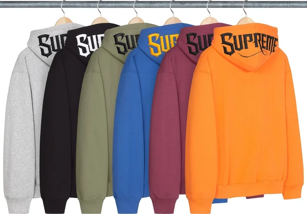 Supreme Mister Cartoon Zip Up Hooded Sweatshirt - Product Image