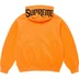 Supreme Mister Cartoon Zip Up Hooded Sweatshirt - Tangerine (front)