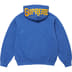 Supreme Mister Cartoon Zip Up Hooded Sweatshirt - Washed Royal (front)