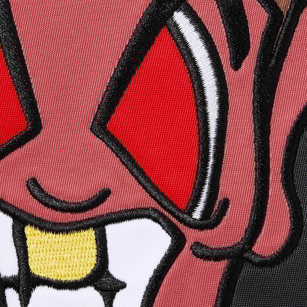 Supreme Mitchell &amp; Ness Downtown Hell Baseball Jersey - Black (front)