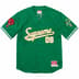Supreme Mitchell &amp; Ness Downtown Hell Baseball Jersey - Green (front)
