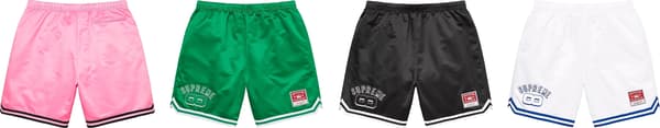 Supreme Mitchell &amp; Ness Satin Basketball Short - Product Image