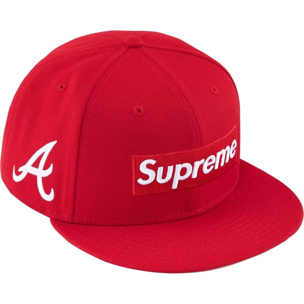 Supreme MLB Teams Box Logo New Era - Atlanta (front)