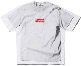 Supreme MM6 Maison Margiela Box Logo Tee White