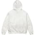 Supreme MM6 Maison Margiela Foil Box Logo Hooded Sweatshirt - White (front)