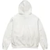 Supreme MM6 Maison Margiela Foil Box Logo Hooded Sweatshirt - White (front)