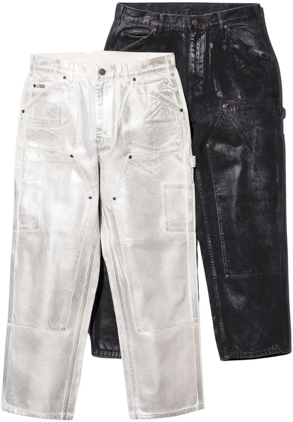 Supreme MM6 Maison Margiela Foil Double Knee Painter Pant - Product Image