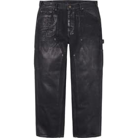 Supreme MM6 Maison Margiela Foil Double Knee Painter Pant Black