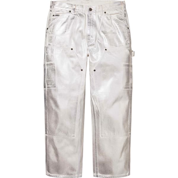 Supreme MM6 Maison Margiela Foil Double Knee Painter Pant - Natural (front)
