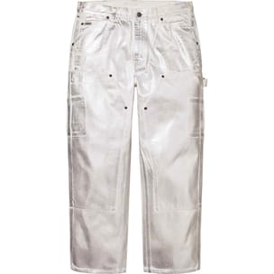 Supreme MM6 Maison Margiela Foil Double Knee Painter Pant Natural
