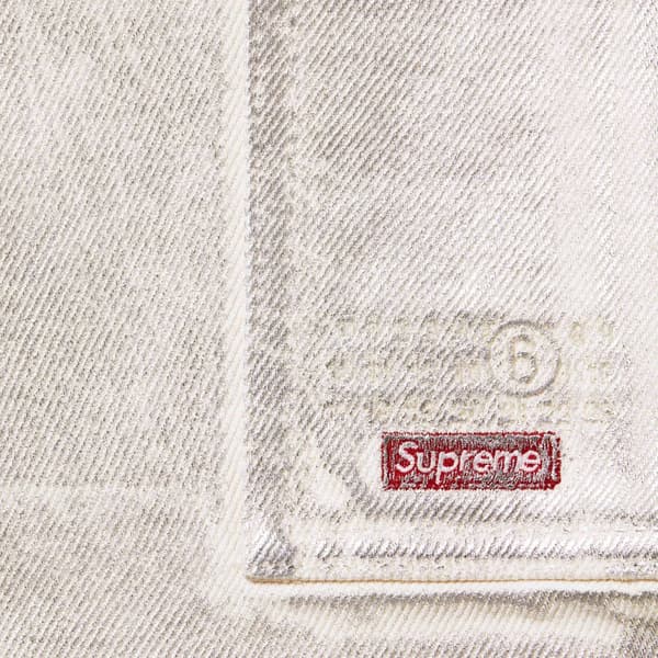 Supreme MM6 Maison Margiela Foil Double Knee Painter Pant - Natural (front)