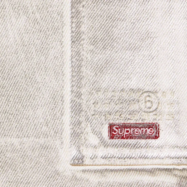 Supreme MM6 Maison Margiela Foil Double Knee Painter Pant - Natural (front)