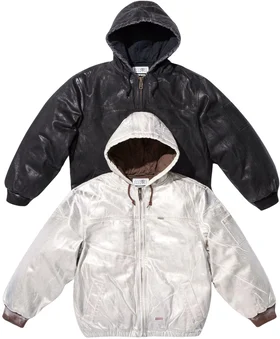 Supreme MM6 Maison Margiela Foil Hooded Work Jacket