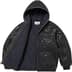 Supreme MM6 Maison Margiela Foil Hooded Work Jacket - Black (front)