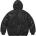 Supreme MM6 Maison Margiela Foil Hooded Work Jacket - Black (front)