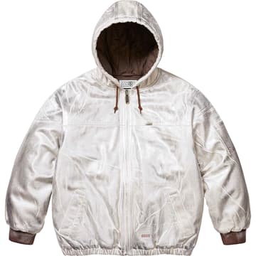 Supreme MM6 Maison Margiela Foil Hooded Work Jacket