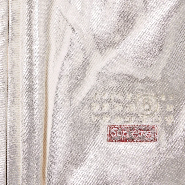Supreme MM6 Maison Margiela Foil Hooded Work Jacket - Natural (front)