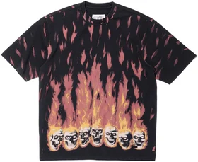 Supreme MM6 Maison Margiela Liquid Blue Oversized Tee