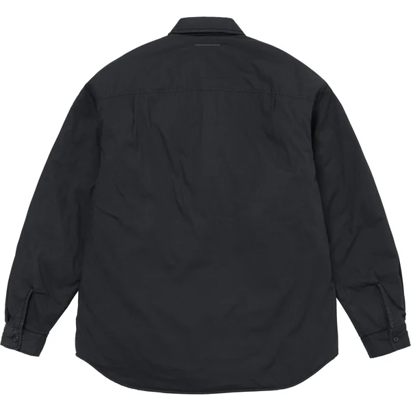Supreme MM6 Maison Margiela Padded Shirt - Black (front)