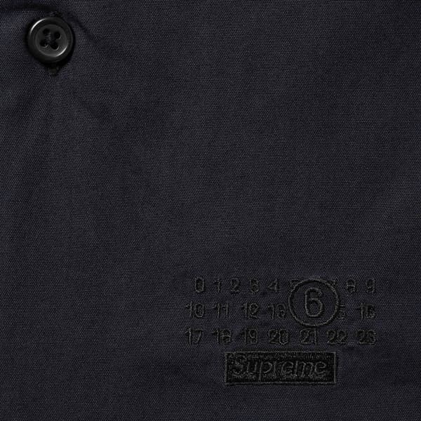 Supreme MM6 Maison Margiela Padded Shirt - Black (front)