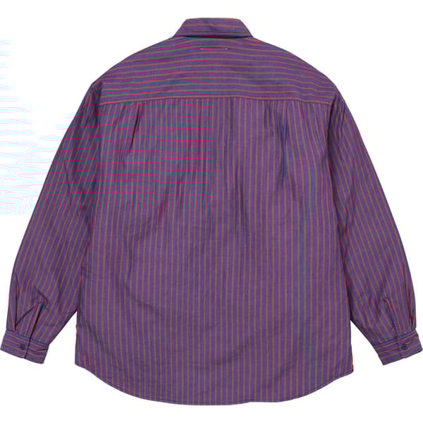 Supreme MM6 Maison Margiela Padded Shirt - Stripe (front)