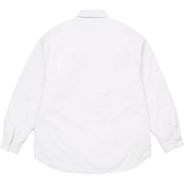 Supreme MM6 Maison Margiela Padded Shirt - White (front)